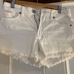 Paige White Denim Shorts 23